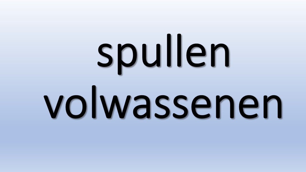 Spullen volwassenen