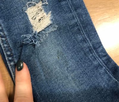 Foto 2 van 💰€6 👜 Zara 🔦 heel mooie staat!  (Plekje aan de knie)